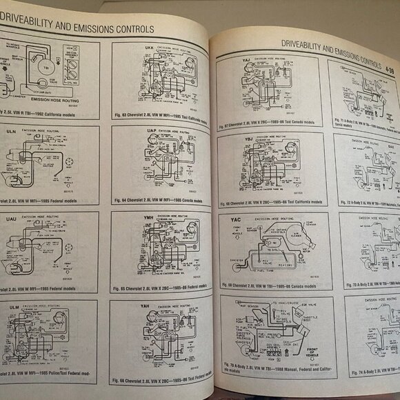 Chilton Repair Manual #28360 GM Celebrity Century Ciera 6000 1982 - 96 - Picture 6 of 9